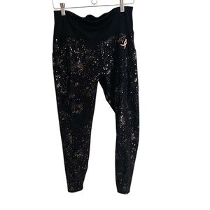 Susan G Komen Breast Cancer Leggings With Side Pockets XXL